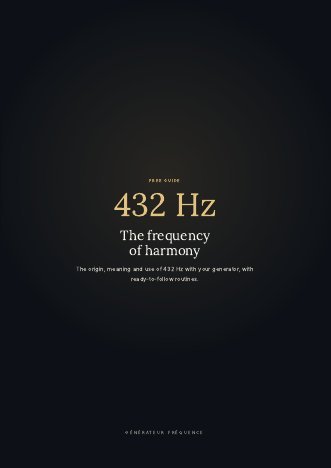 432 Hz guide