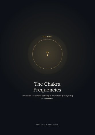 Chakra frequencies guide